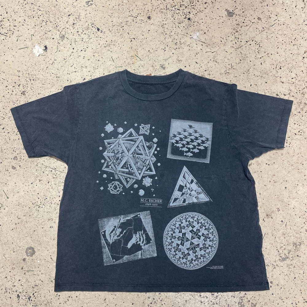 Vintage MC Escher Art T Shirt